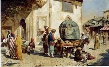 unknow artist Arab or Arabic people and life. Orientalism oil paintings 139 china oil painting image